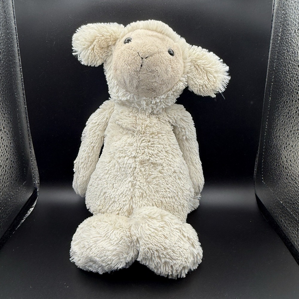 Jellycat London Bashful Lamb Retired 12" Plush Medium Stuffed Animal